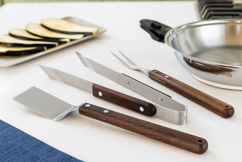 Ustensiles à BBQ Saladmaster, 3 pièces