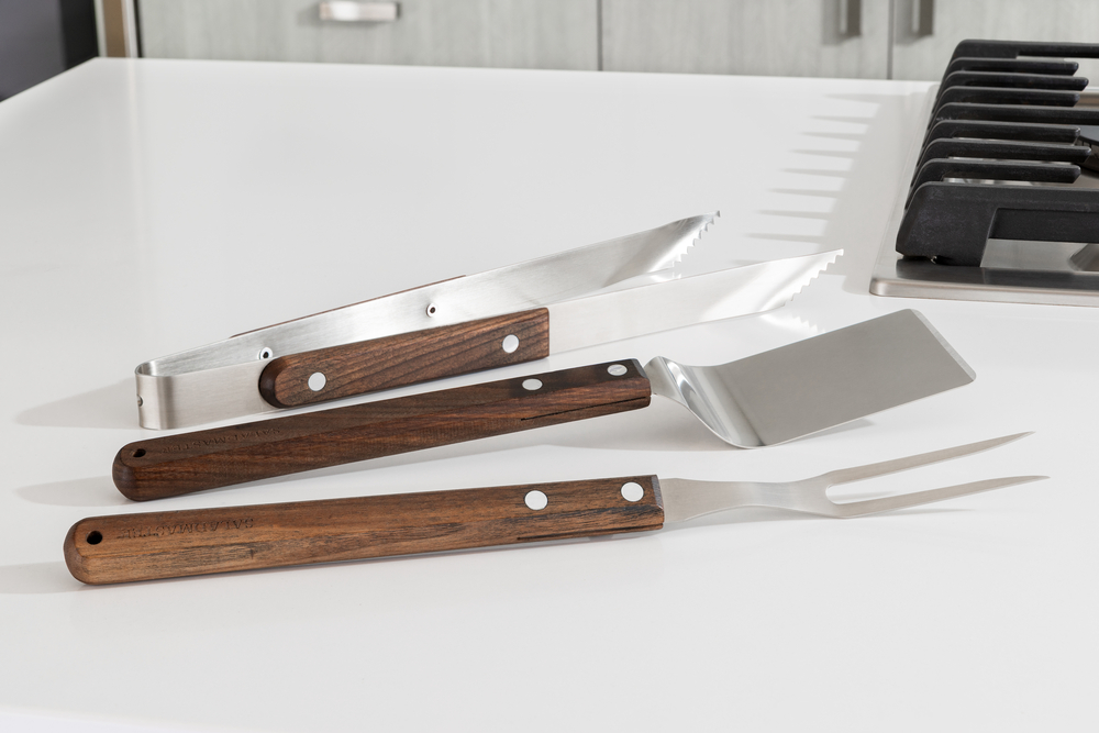 Ustensiles à BBQ Saladmaster, 3 pièces