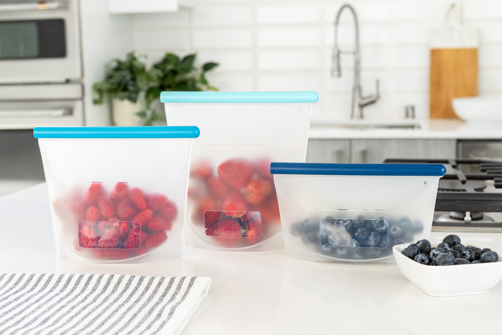 3 Piece Silicone Bag Set