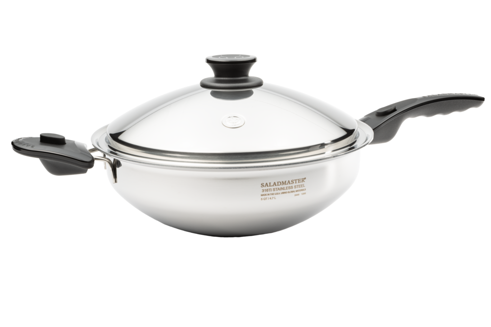 5 Qt./4.7L Gourmet Wok with Cover