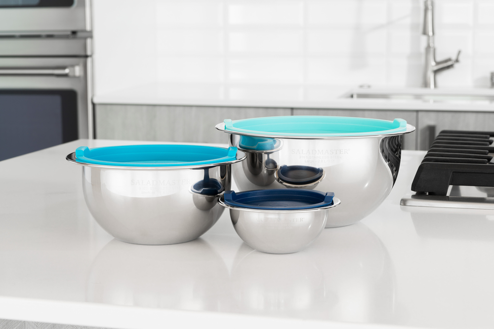 3 Piece Mixing Bowl Set With Lids